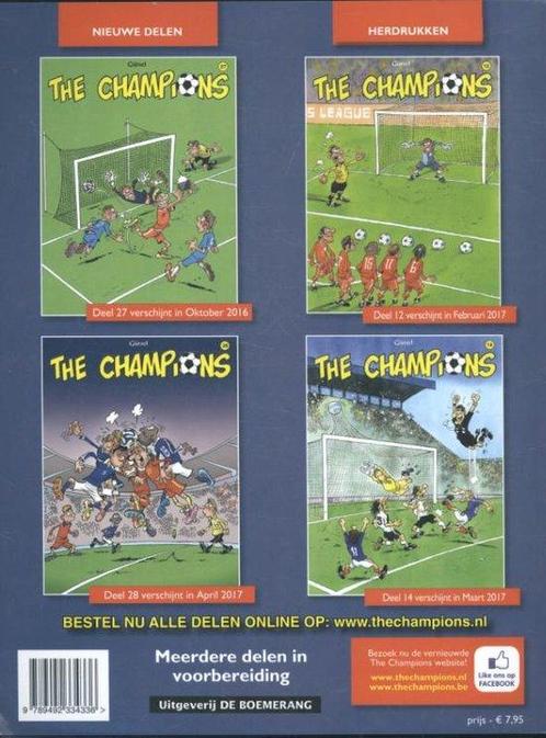 The Champions 11 9789492334336, Livres, BD, Envoi