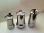 Bialetti - Koffiepot (3) - Staal, Bakeliet