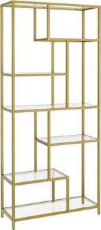 Openkast - opbergkast - boekenkast - hoogte 180 cm - glas, Huis en Inrichting, Kasten | Overige, Verzenden, Nieuw
