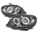 PHARES POUR CITROEN SAXO 99-04 ANGEL EYES FOND NOIR, Autos : Pièces & Accessoires, Verzenden