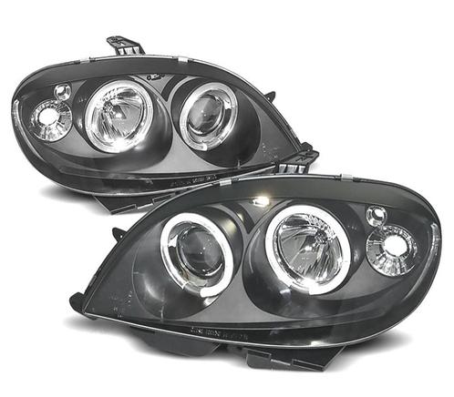 PHARES POUR CITROEN SAXO 99-04 ANGEL EYES FOND NOIR, Autos : Pièces & Accessoires, Éclairage, Envoi