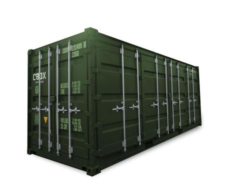 20ft Zijdeuren container - New | Goedkoop |, Zakelijke goederen, Machines en Bouw | Keten en Containers, Verzenden