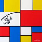 Dario Assisi - Magritte in the Mondrian world -  broken line