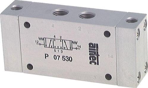 5/3 G1/4 Middenuitlaat Luchtgestuurd Ventiel, Doe-het-zelf en Bouw, Overige Doe-Het-Zelf en Bouw, Verzenden
