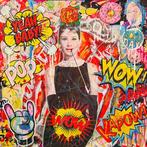 Joaquim Falco (1958) - Audrey Hepburn Pop, Antiquités & Art, Art | Peinture | Moderne