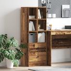 vidaXL Hoge Kast Oude Hout 45,5x34x127 cm Geengineerd Hout, Huis en Inrichting, Verzenden, Nieuw