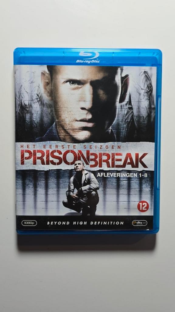 PRISON BREAK SEASON 1 AFLEVERING 1-8 (BLURAY), Cd's en Dvd's, Blu-ray, Gebruikt