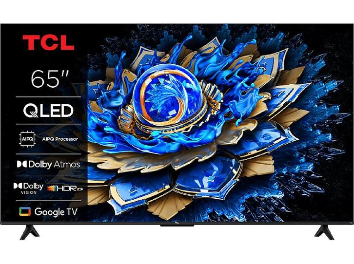 Tcl -   Qled Google Tv 65 (2025) - Zwart, Audio, Tv en Foto, Televisies, 100 cm of meer, 100 cm of meer, Nieuw, Overige merken