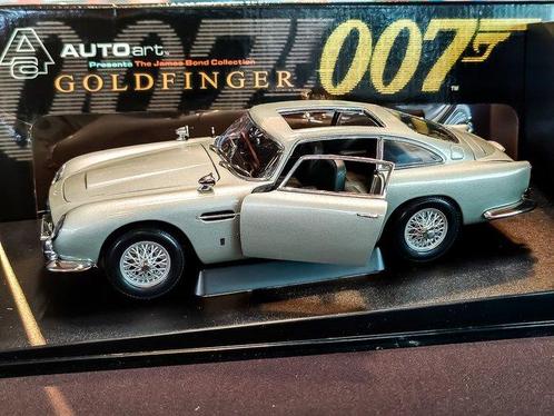 Autoart - 1:18 - Aston Martin DB5 - Collection Goldfinger, Hobby & Loisirs créatifs, Voitures miniatures | 1:5 à 1:12