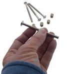 Gegalvaniseerde verbindingsbout en moer M6x80, Verzenden, Nieuw