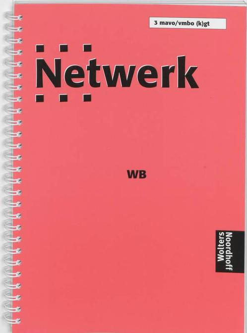Netwerk 3 Vbo mavo (k)gt Werkboek 9789001791759, Boeken, Schoolboeken, Gelezen, Verzenden
