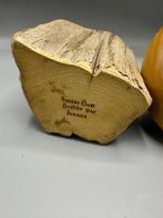 George Burt - Eenbloemige vaas (2) - Hout - twee houten