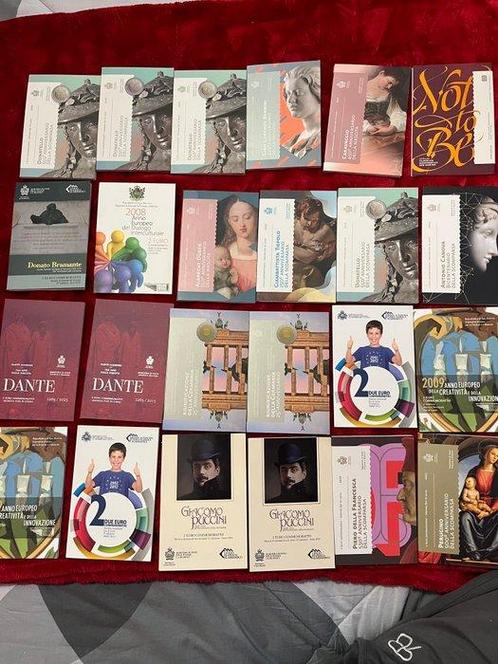 Saint-Marin. 2 Euro Various Years (24 monete), Postzegels en Munten, Munten | Europa | Euromunten