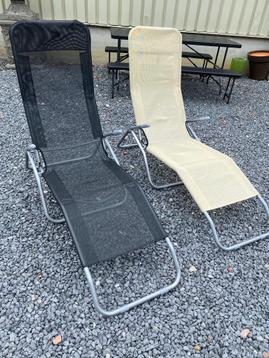 Ligstoel, 2 kleuren (nieuw, outlet)