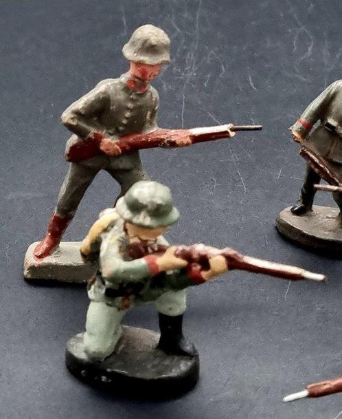 Elastolin - Militaire miniatuur beeldjes - Sammlung älterer, Kinderen en Baby's, Speelgoed | Overig