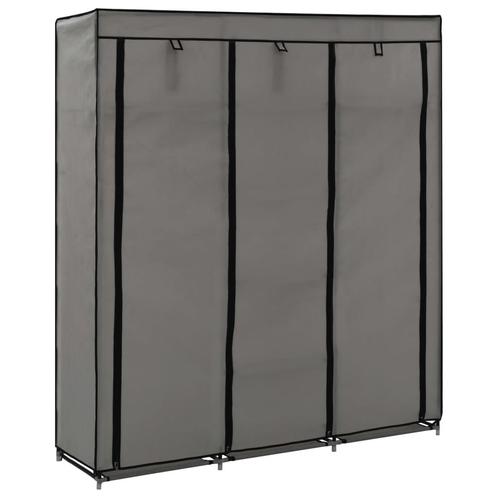 vidaXL Kledingkast met vakken en stangen 150x45x175 cm stof, Huis en Inrichting, Kasten | Kleerkasten, Nieuw, Verzenden