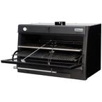 Houtskooloven-bbq, GN 2/1 + Gn1/1 (150 Kg/h)/zwart, Zakelijke goederen, Ophalen of Verzenden, Nieuw in verpakking