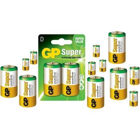 GP Super Alkaline LR20/D batterij 10x (C D 4.5V XL formaat), TV, Hi-fi & Vidéo, Batteries, Envoi