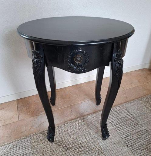 Bijzettafel - Hout - bijzettafel + la, Antiek en Kunst, Curiosa en Brocante