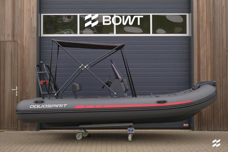 AQUASPIRIT S450 | Aluminium RIB | 4,50 meter | Max. 75 PK, Watersport en Boten, Rubberboten, Ophalen