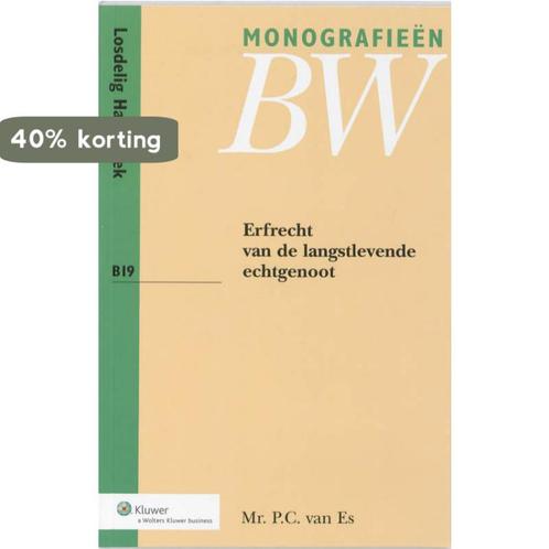 Monografieen BW B19 - Erfrecht van de langstlevende, Boeken, Wetenschap, Zo goed als nieuw, Verzenden