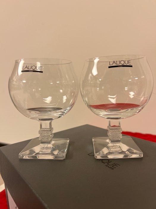 Lalique - Drinkservies (2) - Kristal - Lalique-argos, Antiek en Kunst, Antiek | Meubels | Tafels