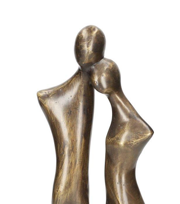 Beeldje - omhelzend koppel - Brons, Antiek en Kunst, Curiosa en Brocante