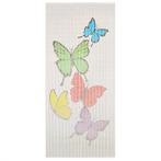 vidaXL Vliegengordijn 90x200 cm bamboe, Verzenden