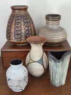 Vase (5) - Céramique - vases à relief du milieu du XXe