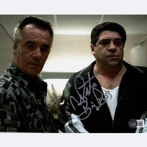 The Sopranos - Signed by Vincent Pastore (Salvatore), Verzamelen, Film en Tv