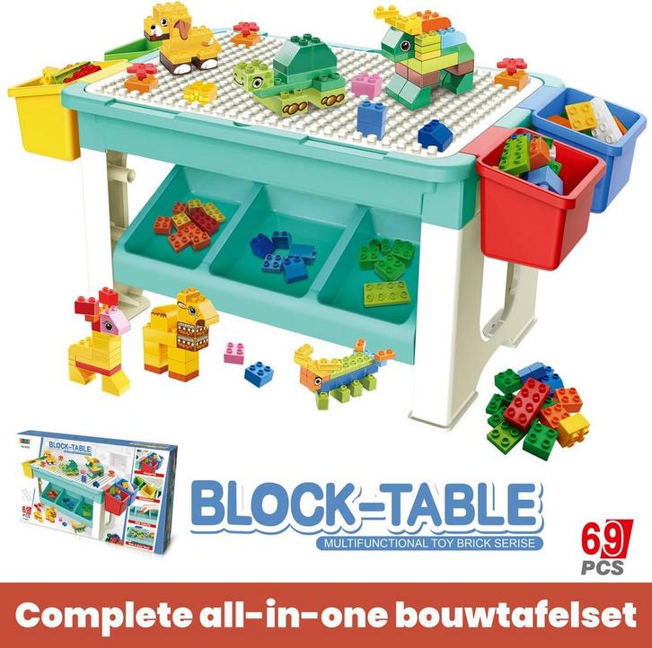 Little big bird Duplo tafel - Speeltafel voor kind -, Kinderen en Baby's, Speelgoed | Overig, Nieuw, Verzenden