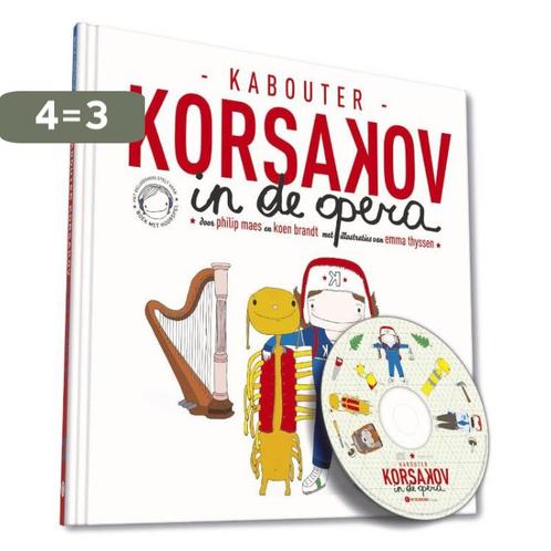 Kabouter Korsakov in de opera / Kabouter Korsakov / 3, Boeken, Kinderboeken | Kleuters, Gelezen, Verzenden