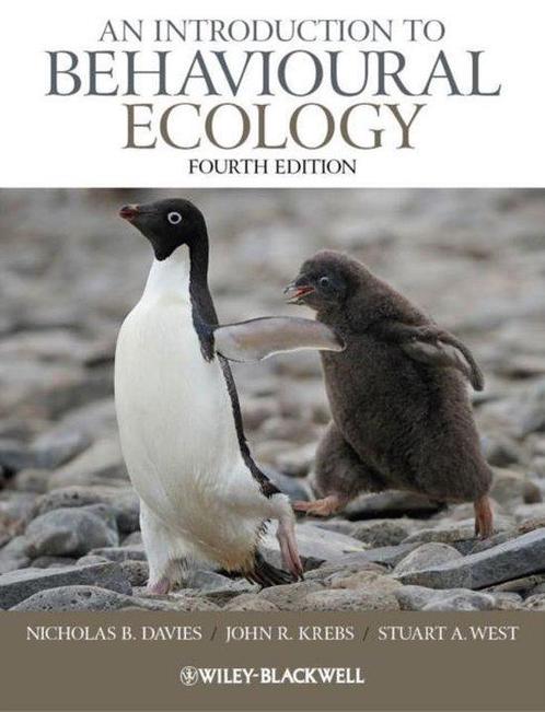 Introduction To Behavioural Ecology 9781405114165, Boeken, Overige Boeken, Gelezen, Verzenden