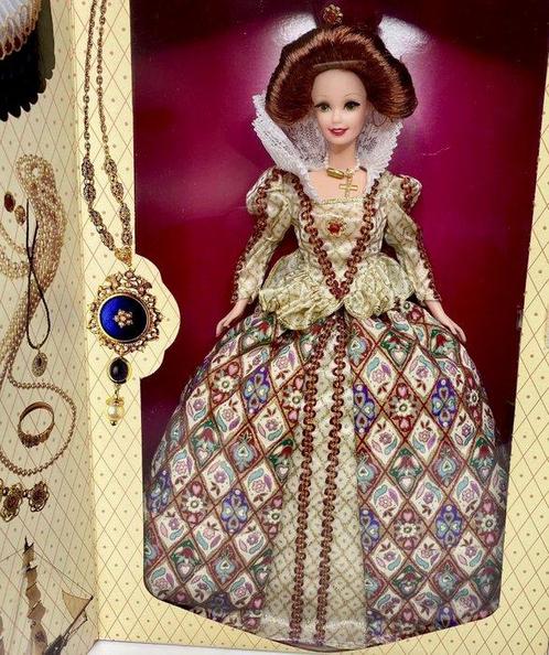 Mattel - Barbiepop Elizabethan Queen Collection The Great, Antiek en Kunst, Antiek | Speelgoed