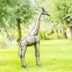 Figuur - Grote giraf - 180 cm hoog - Staal