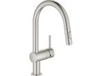 GROHE Minta - Keukenkraan - Hoge draaibare C-uitloop -, Huis en Inrichting, Verzenden, Zo goed als nieuw