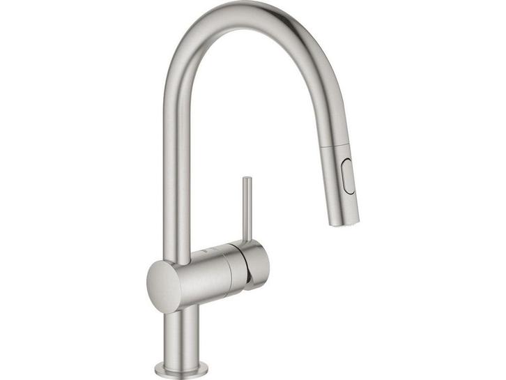 GROHE Minta - Keukenkraan - Hoge draaibare C-uitloop -, Huis en Inrichting, Woonaccessoires | Overige, Zo goed als nieuw, Verzenden