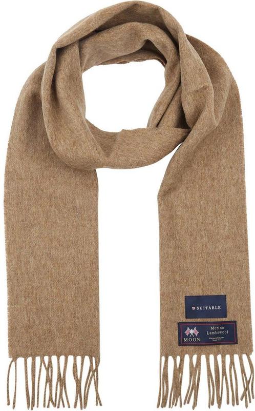 Suitable Sjaal Ruit Merino Wol Beige maat  Heren, Kleding | Heren, Mutsen, Sjaals en Handschoenen, Nieuw, Verzenden