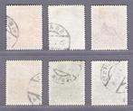 Autriche 1931 - Poète - ANK 524-529, Gestempeld
