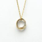 Cartier - Ketting met hanger - 18 karaat Geel goud, Witgoud,, Handtassen en Accessoires, Antieke sieraden