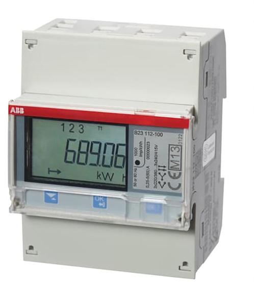 ABB System Pro M Compteur Délectricité Compact  -, Doe-het-zelf en Bouw, Elektriciteit en Kabels, Verzenden
