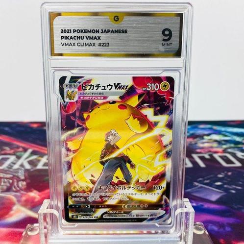 Pokémon Graded card - Pikachu VMAX #223 VMAX CLIMAX -, Hobby en Vrije tijd, Verzamelkaartspellen | Pokémon