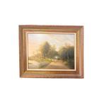 Jan Van Baelen (1948) - Schapen en paard met herder