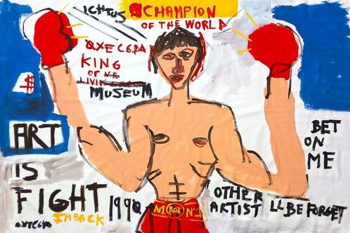 0xec6d0 (XX-XXI) - Art & Ego - XXXL, Antiek en Kunst, Kunst | Schilderijen | Modern