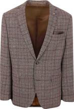 Suitable Colbert Heleen Ruit Bruin maat 25 Heren, Kleding | Heren, Verzenden, Nieuw, Bruin, Suitable