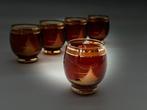 Pot - Stijlvolle whiskyglazen in rookglaslook met gouden