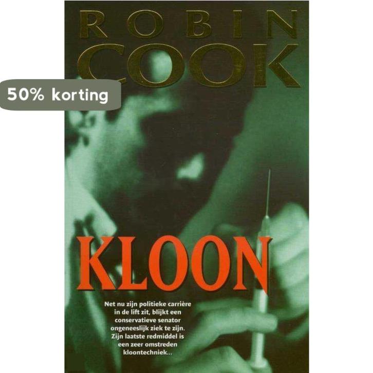 Kloon 9789022987889 Robin Cook, Boeken, Thrillers, Gelezen, Verzenden