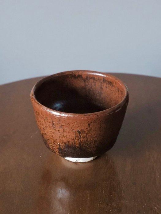 Kat Keiya - Theekom - Seto Theeschaal van Kat Keiya, Antiquités & Art, Antiquités | Autres Antiquités