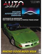 1991 AUTO SELEKT MAGAZINE 3 NEDERLANDS, Nieuw