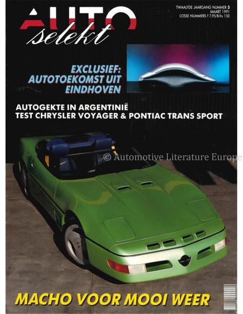 1991 AUTO SELEKT MAGAZINE 3 NEDERLANDS, Livres, Autos | Brochures & Magazines